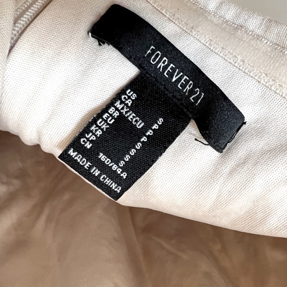 Forever 21 Sequin Halter Mini Dress – Rose Gold Small - Picture 3 of 3